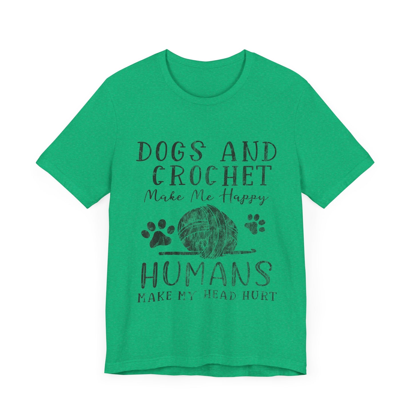 Dogs and Crochet T-Shirt