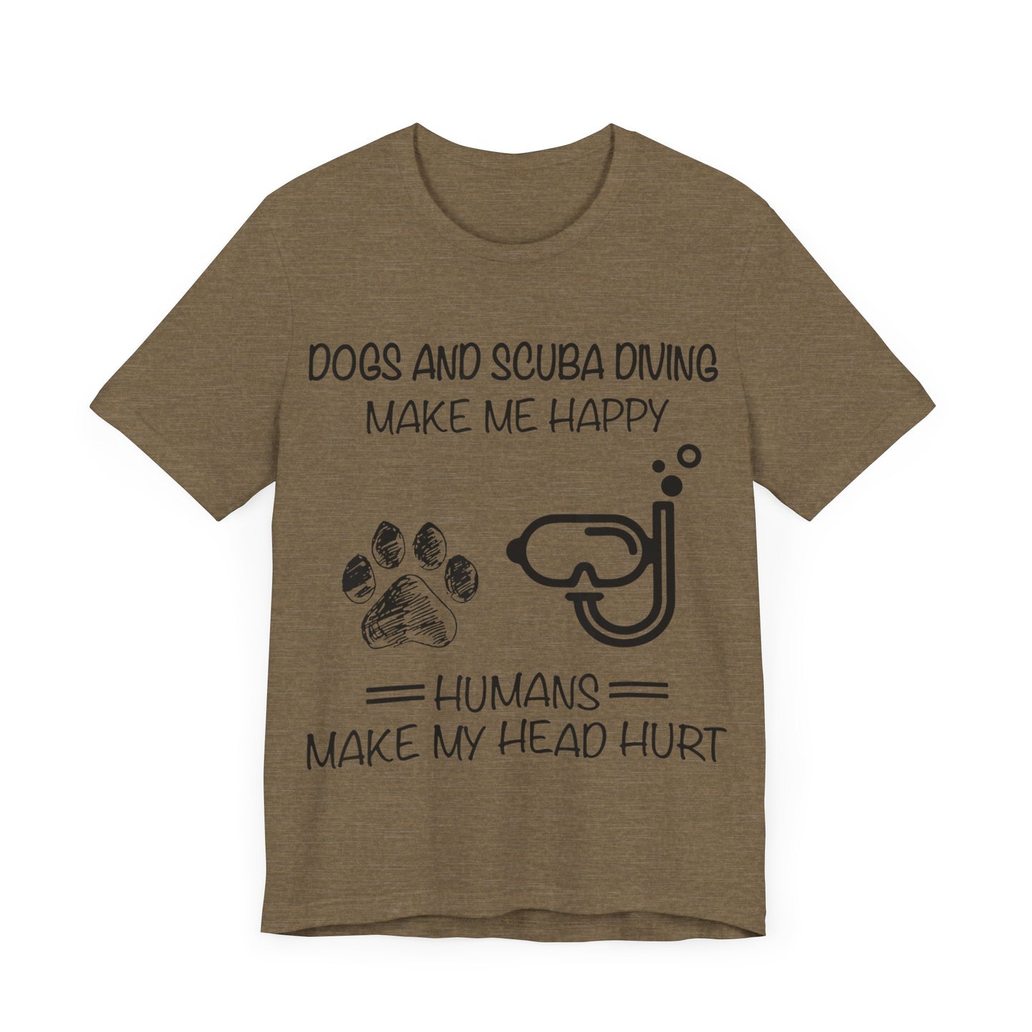 Dogs and Scuba Diving T-Shirt