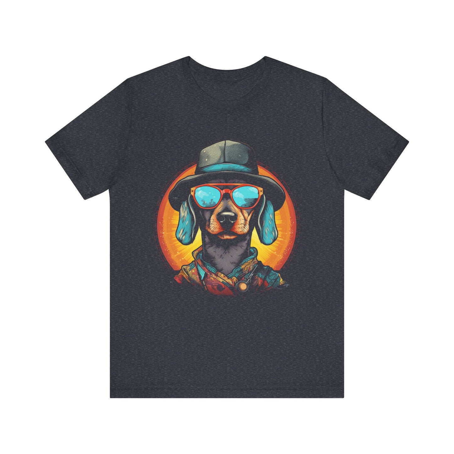 Gangster Hound Blue T-Shirt