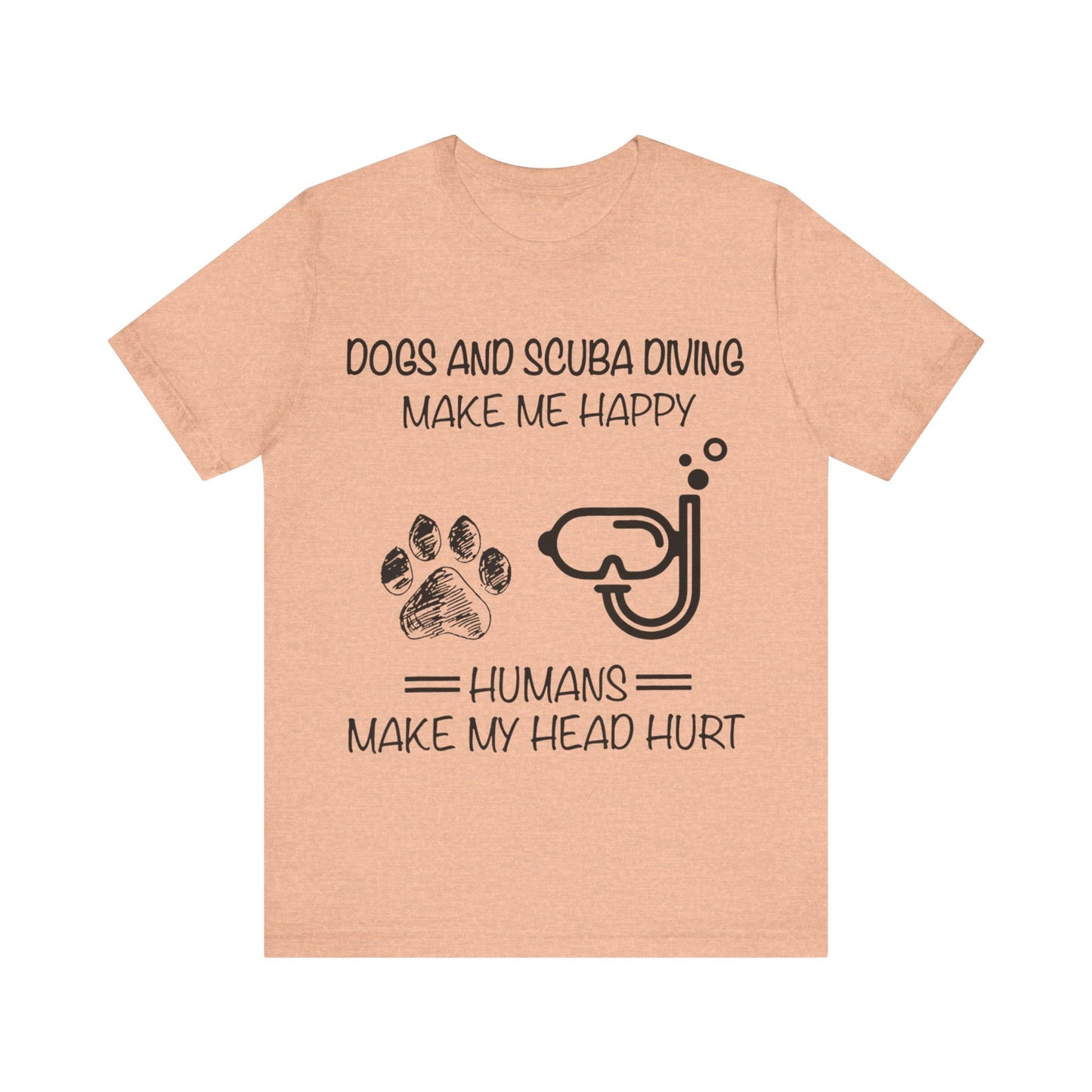 Dogs and Scuba Diving T-Shirt
