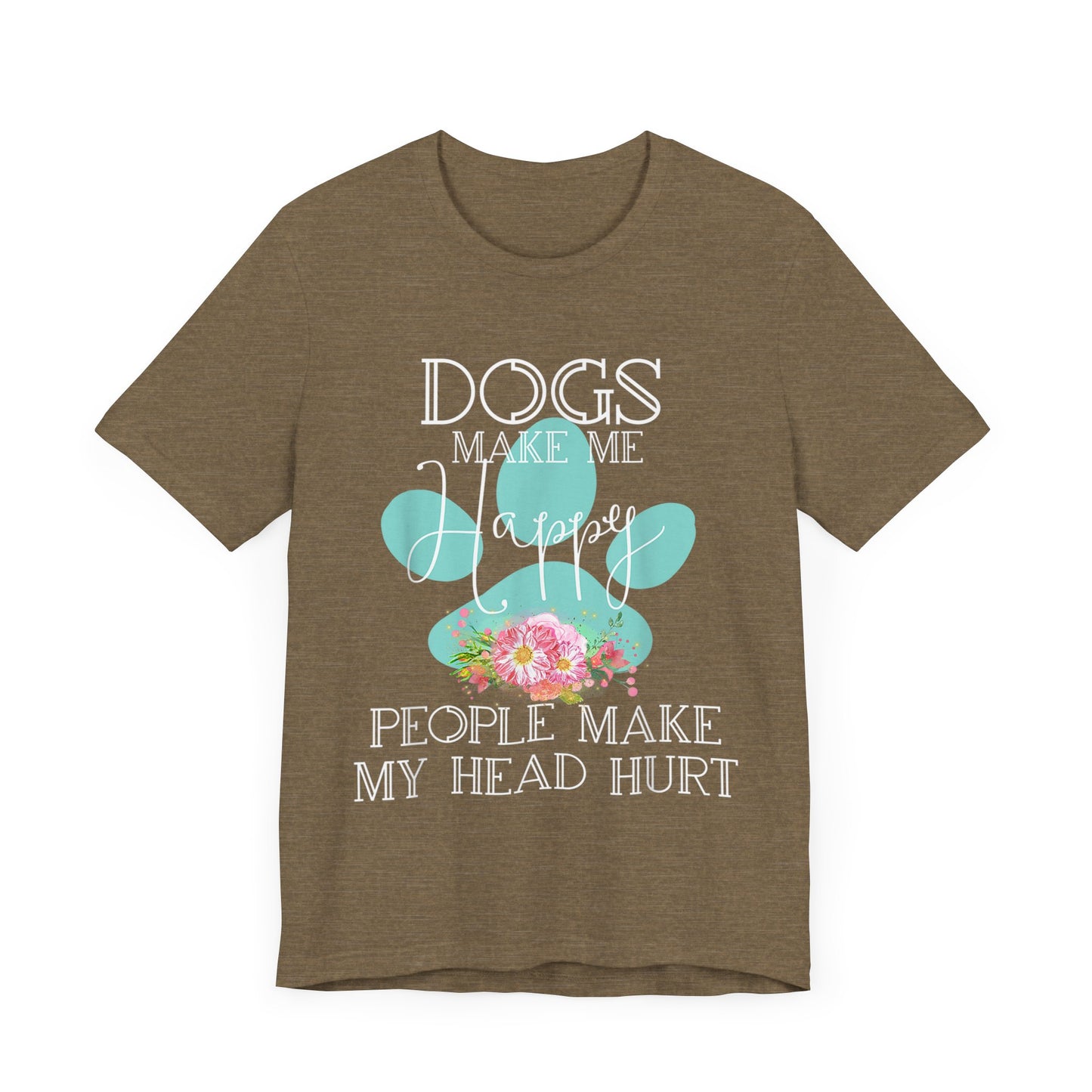 Dogs and Flowers T-Shirt