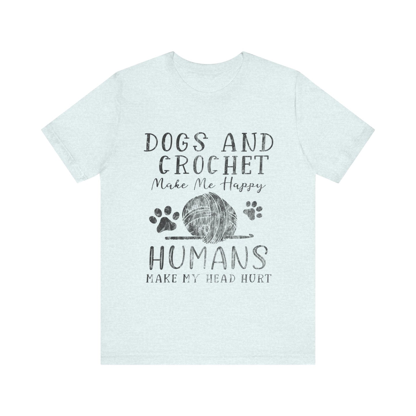 Dogs and Crochet T-Shirt