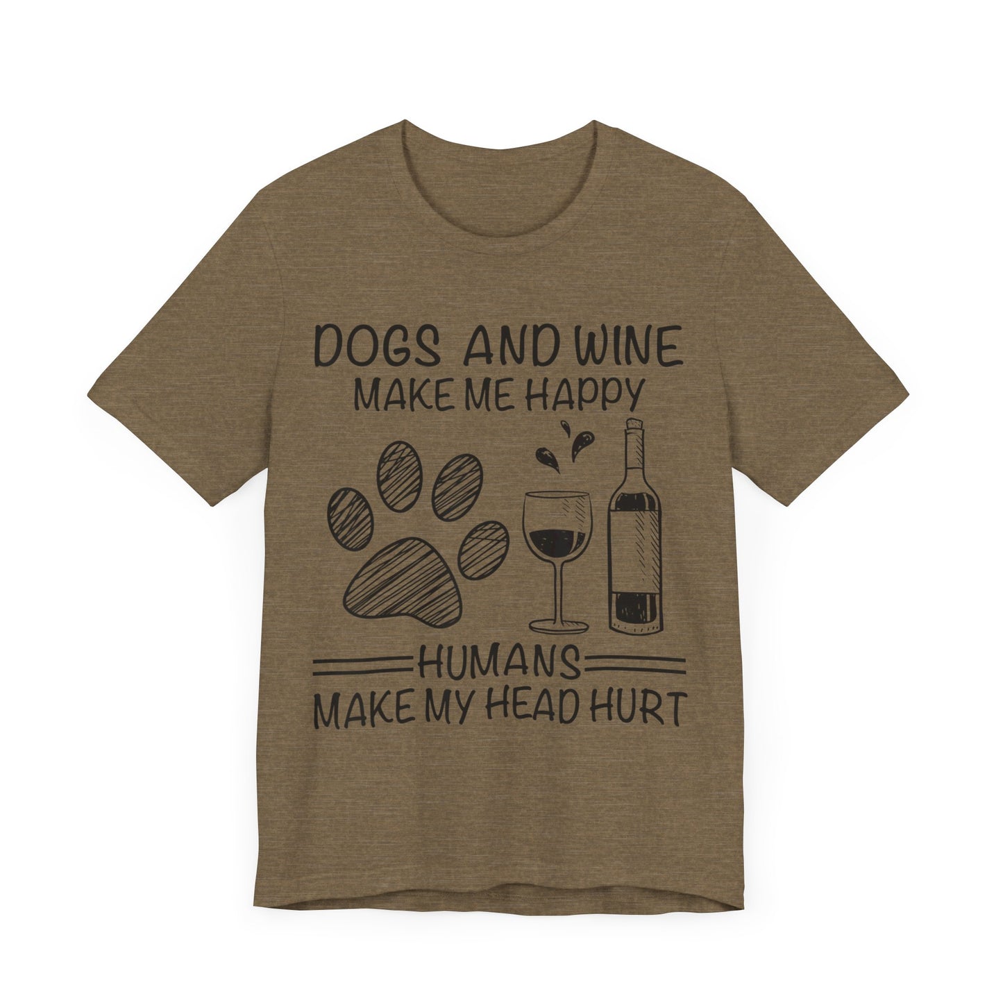 Dogs and Wine T-Shirt