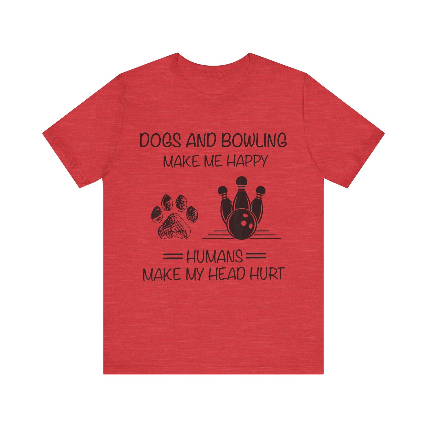 Dogs and Bowling T-Shirt
