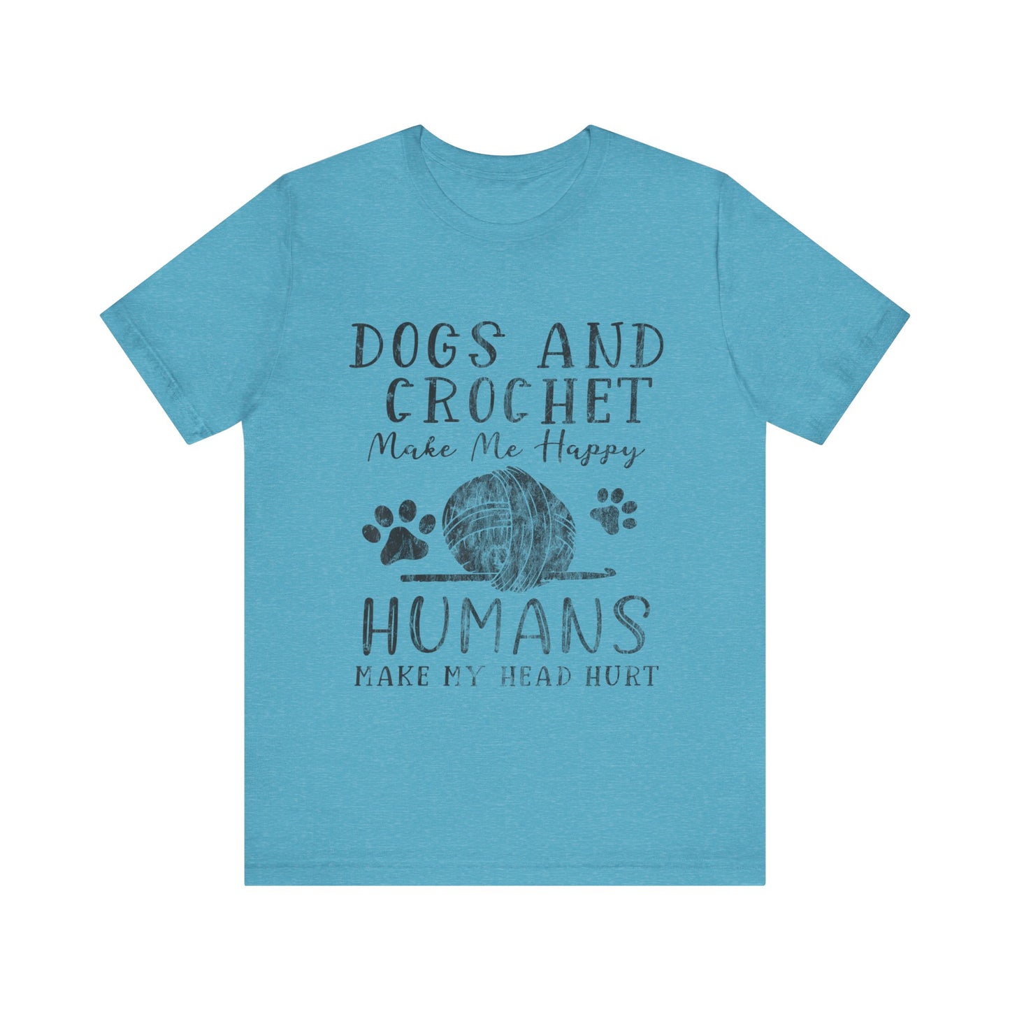 Dogs and Crochet T-Shirt
