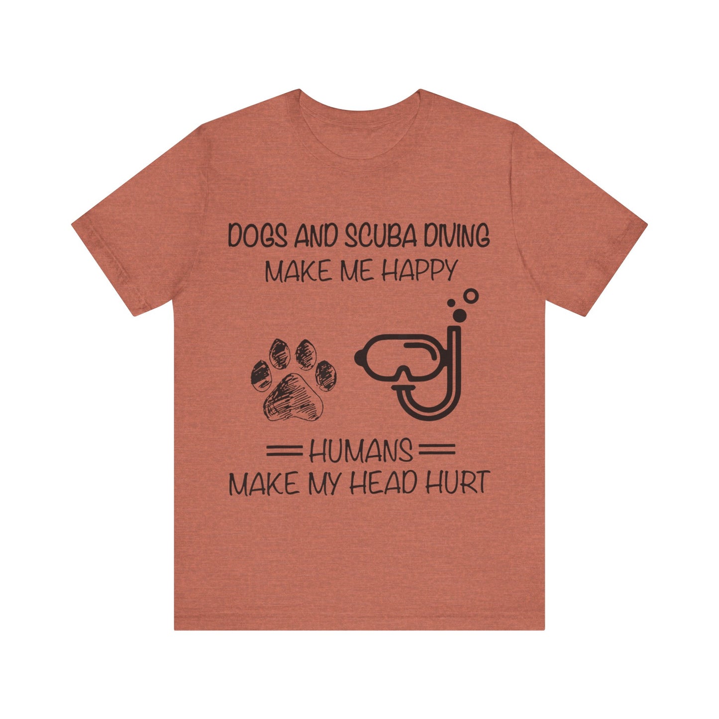 Dogs and Scuba Diving T-Shirt