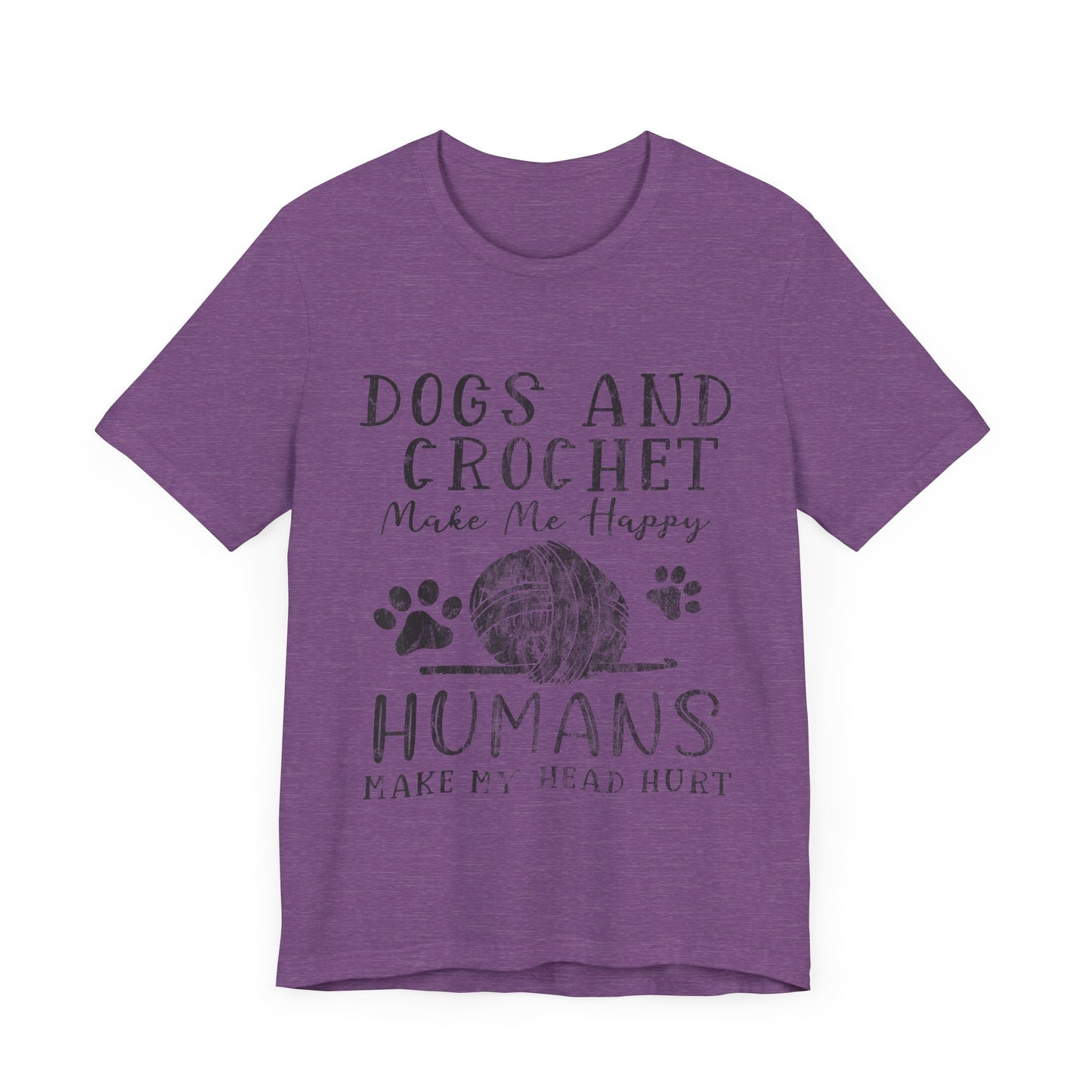 Dogs and Crochet T-Shirt