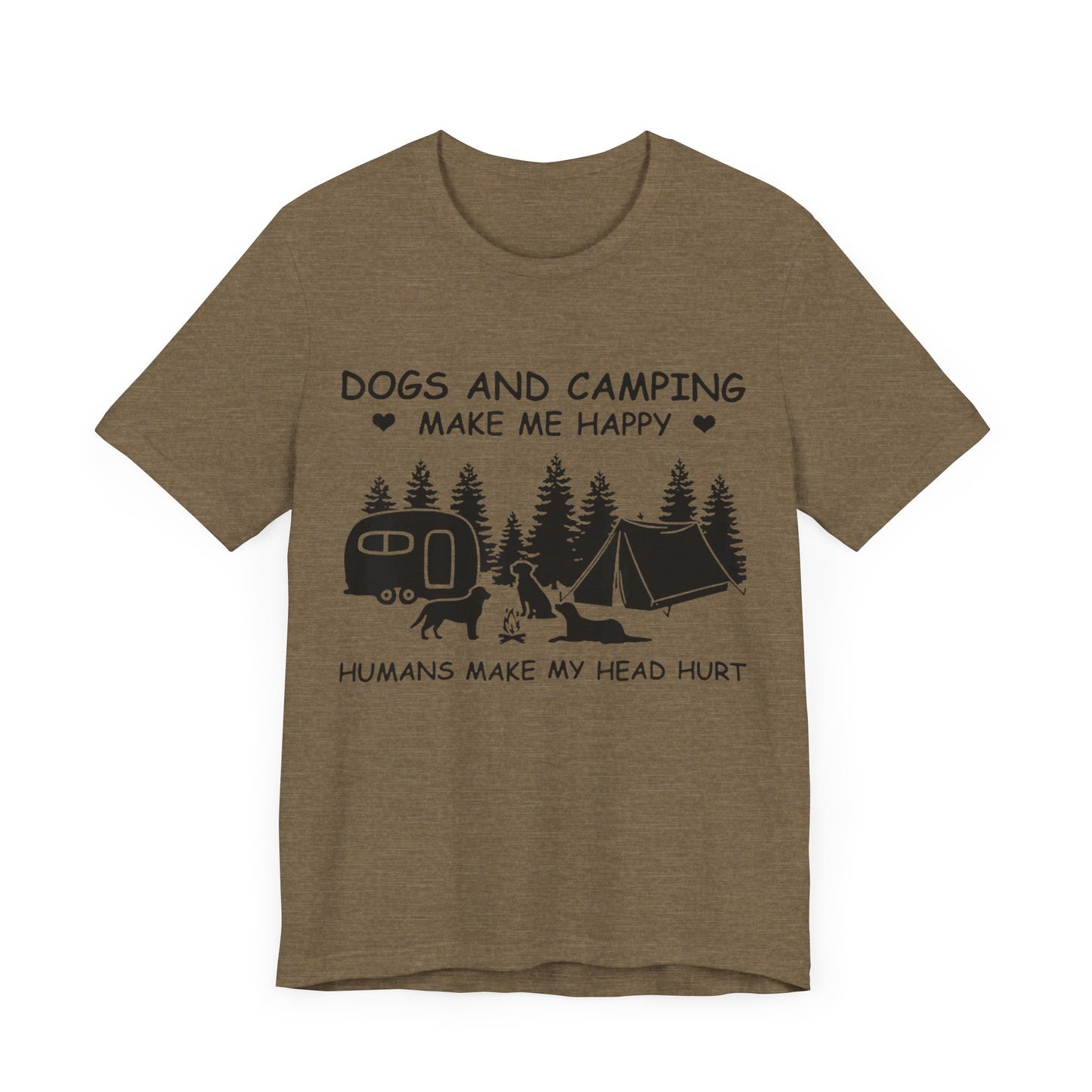 Dogs and Camping T-Shirt