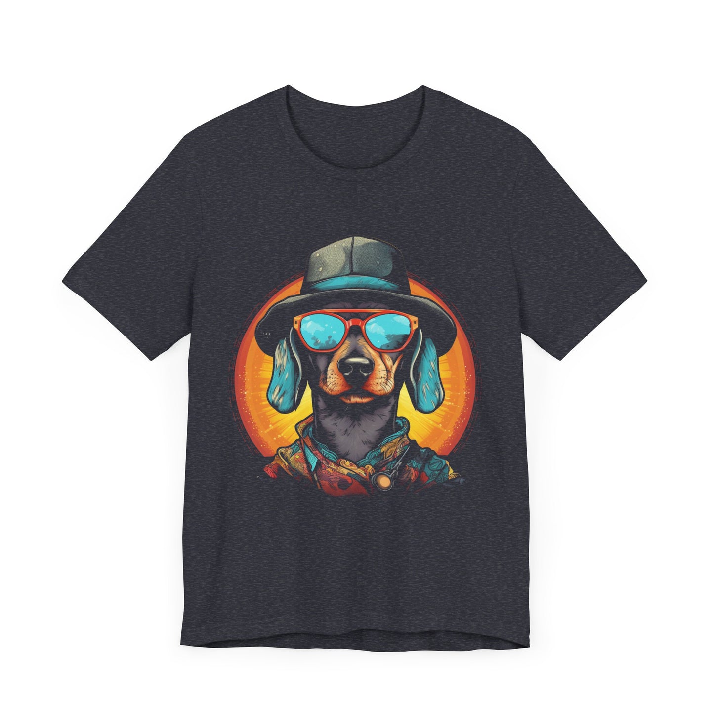 Gangster Hound Blue T-Shirt