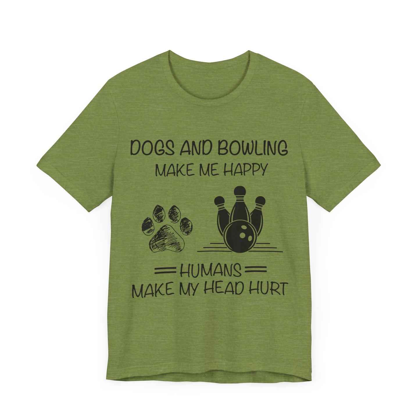 Dogs and Bowling T-Shirt