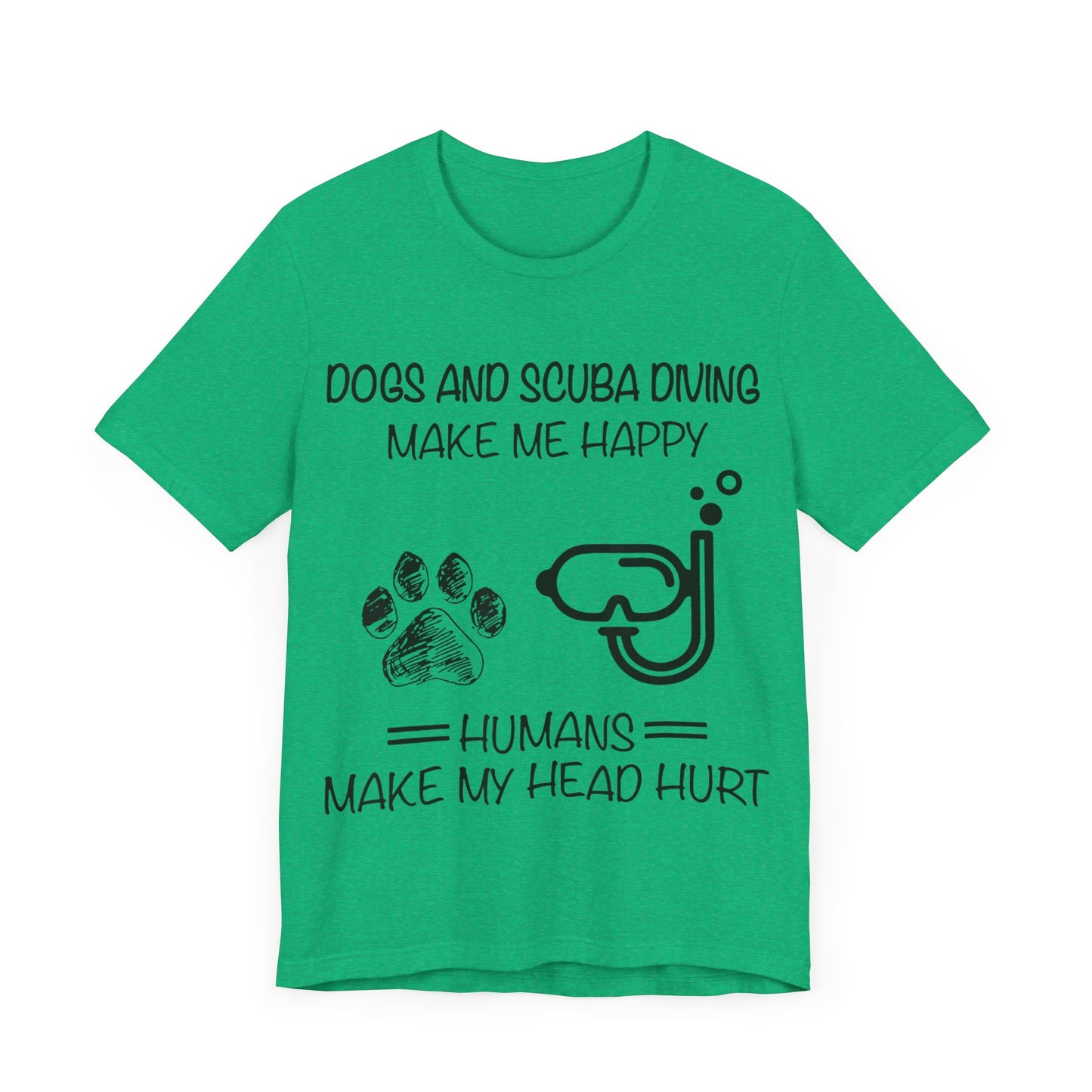 Dogs and Scuba Diving T-Shirt