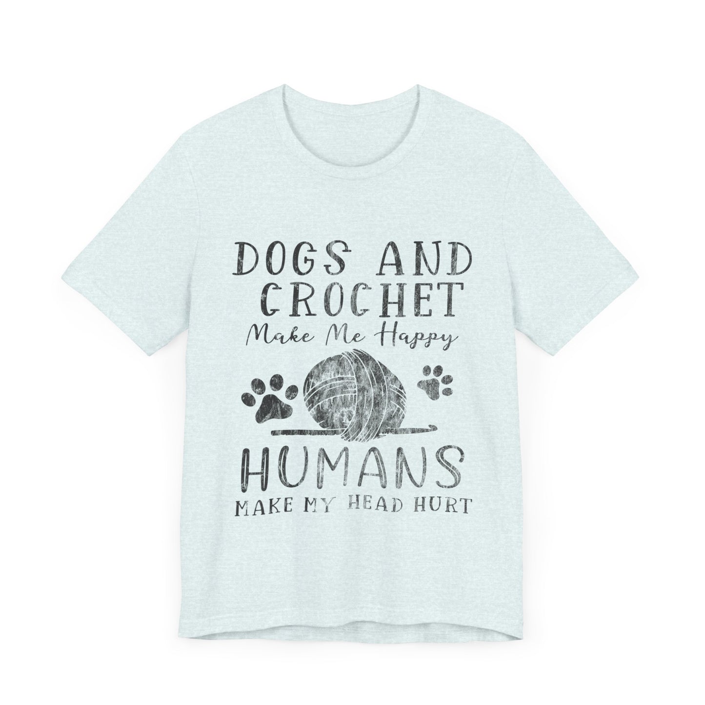 Dogs and Crochet T-Shirt