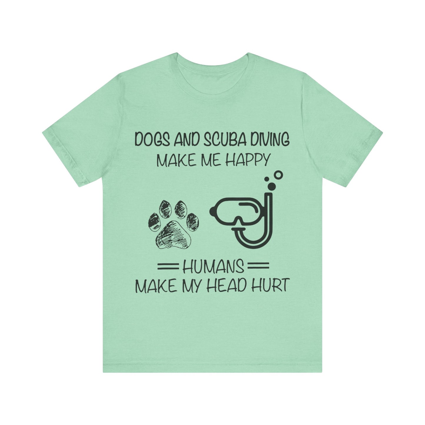 Dogs and Scuba Diving T-Shirt