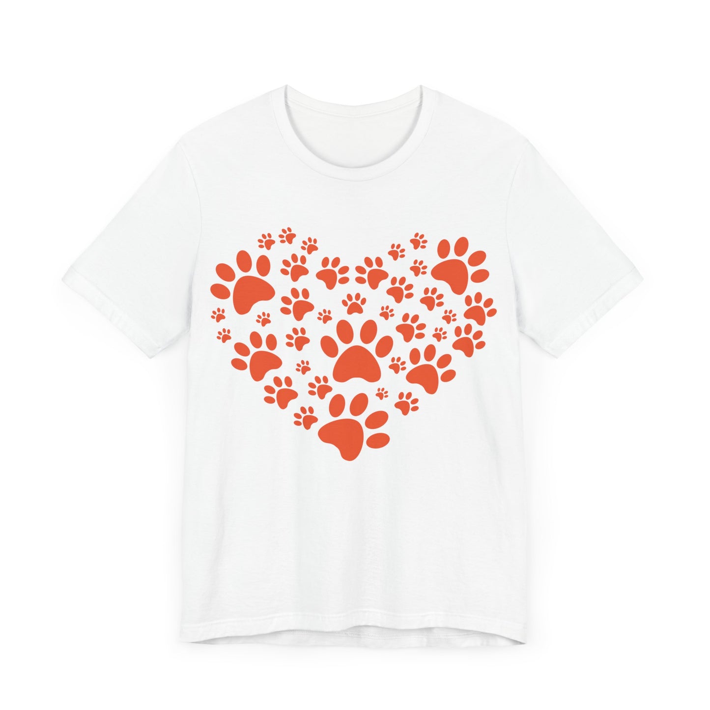Paw Print Heart T-Shirt