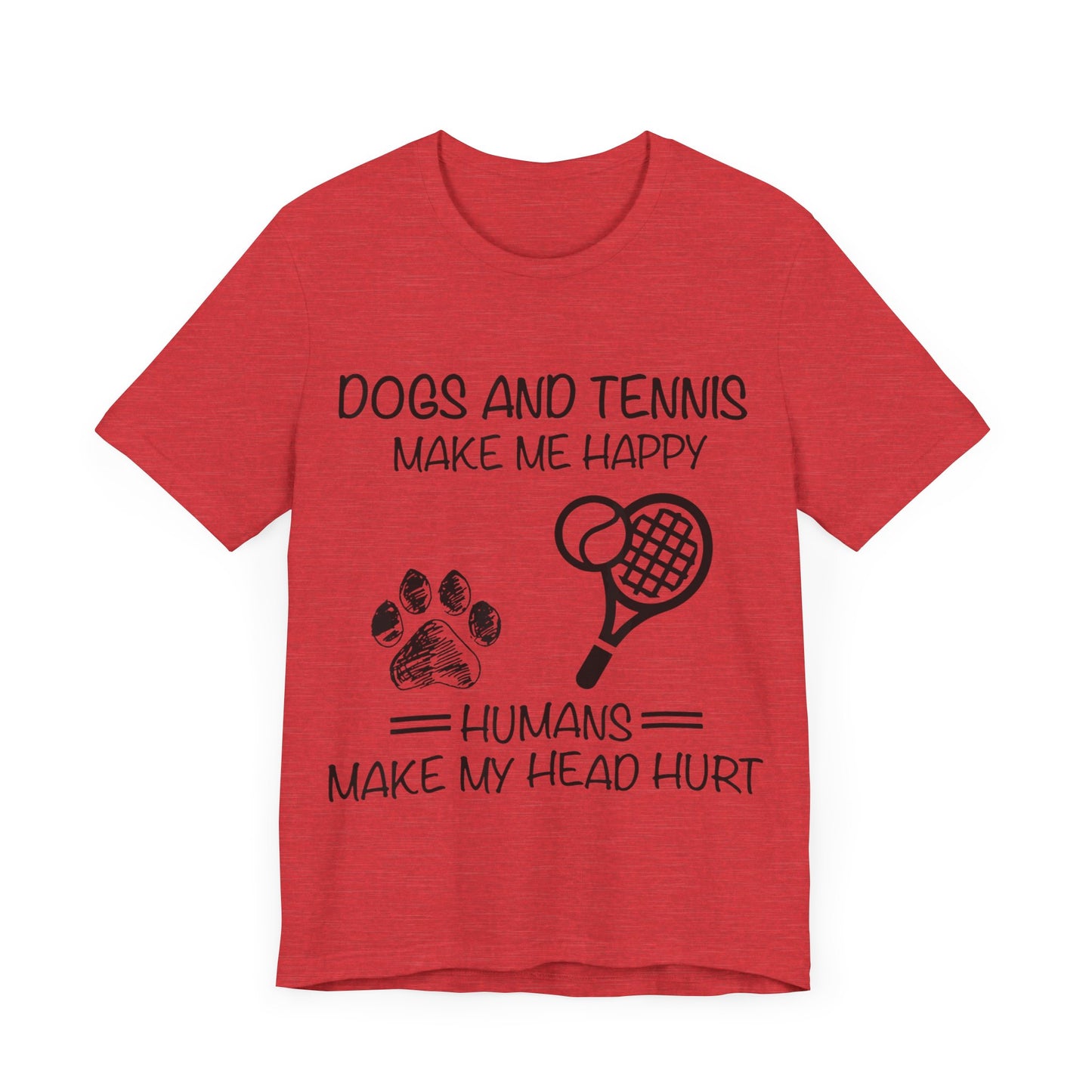 Dogs and Tennis T-Shirt