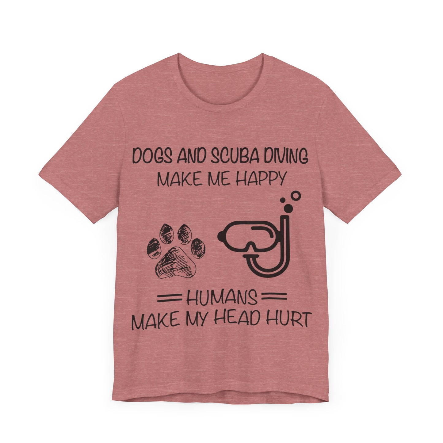 Dogs and Scuba Diving T-Shirt
