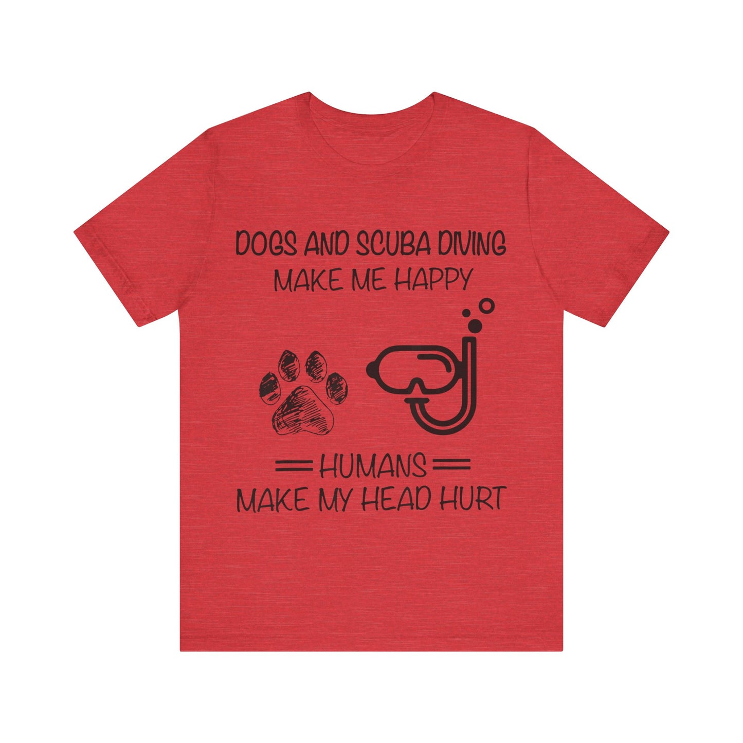 Dogs and Scuba Diving T-Shirt