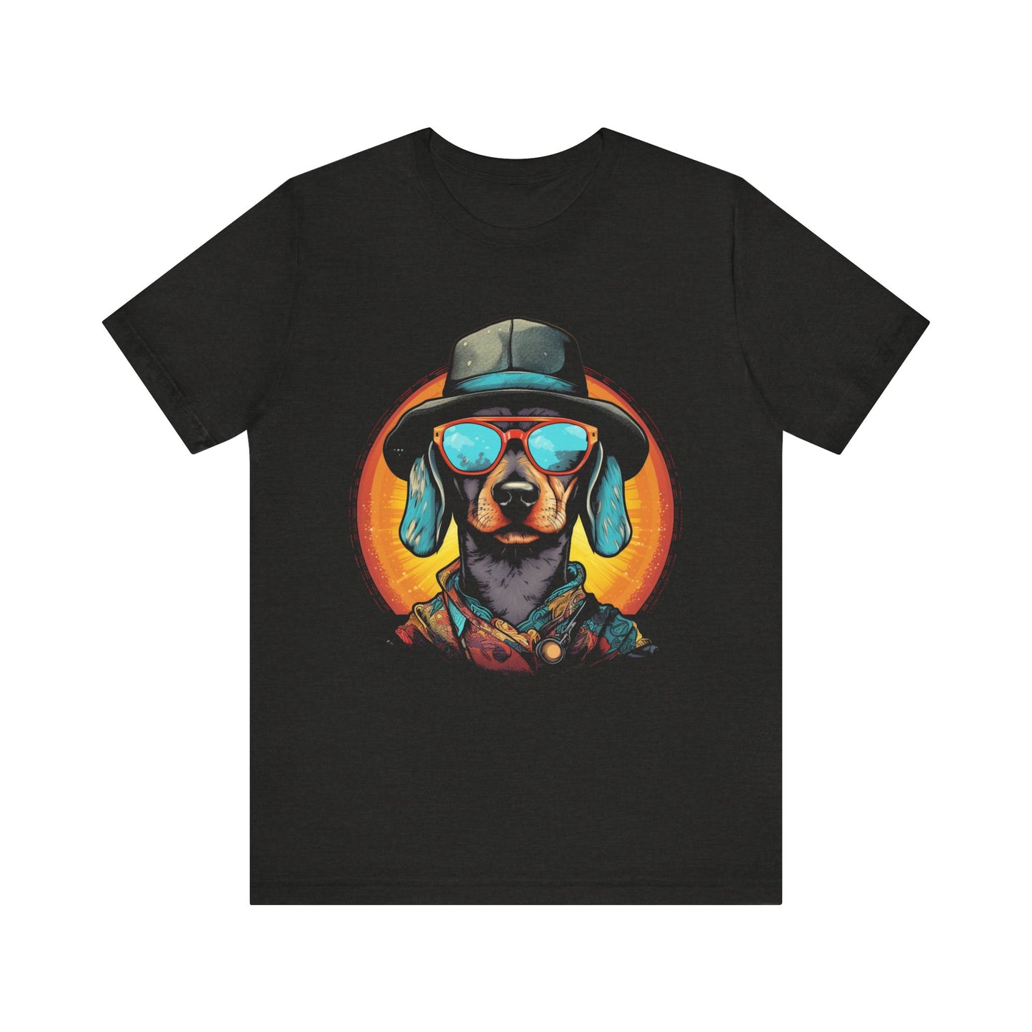 Gangster Hound Blue T-Shirt