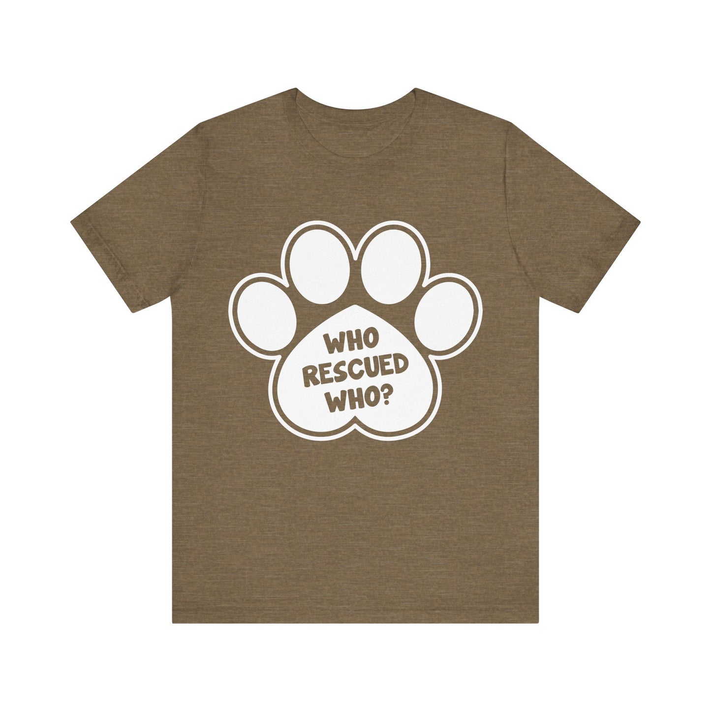 Who Rescued Who T-Shirt