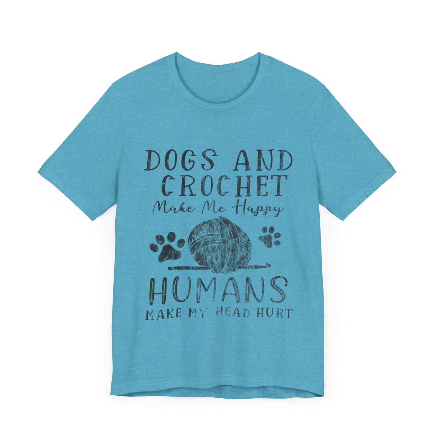 Dogs and Crochet T-Shirt