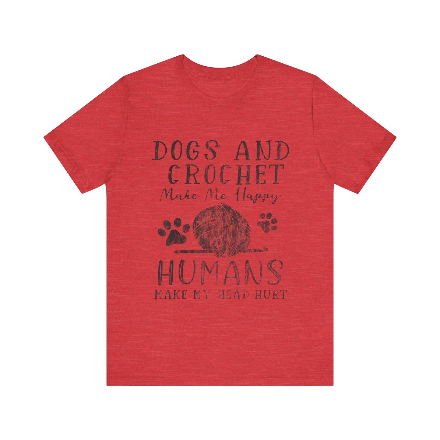 Dogs and Crochet T-Shirt
