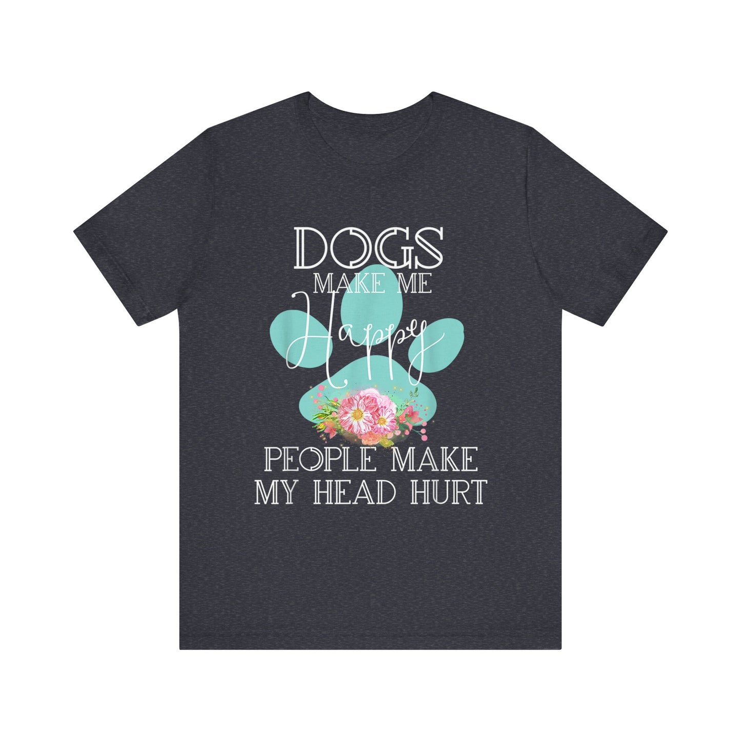 Dogs and Flowers T-Shirt