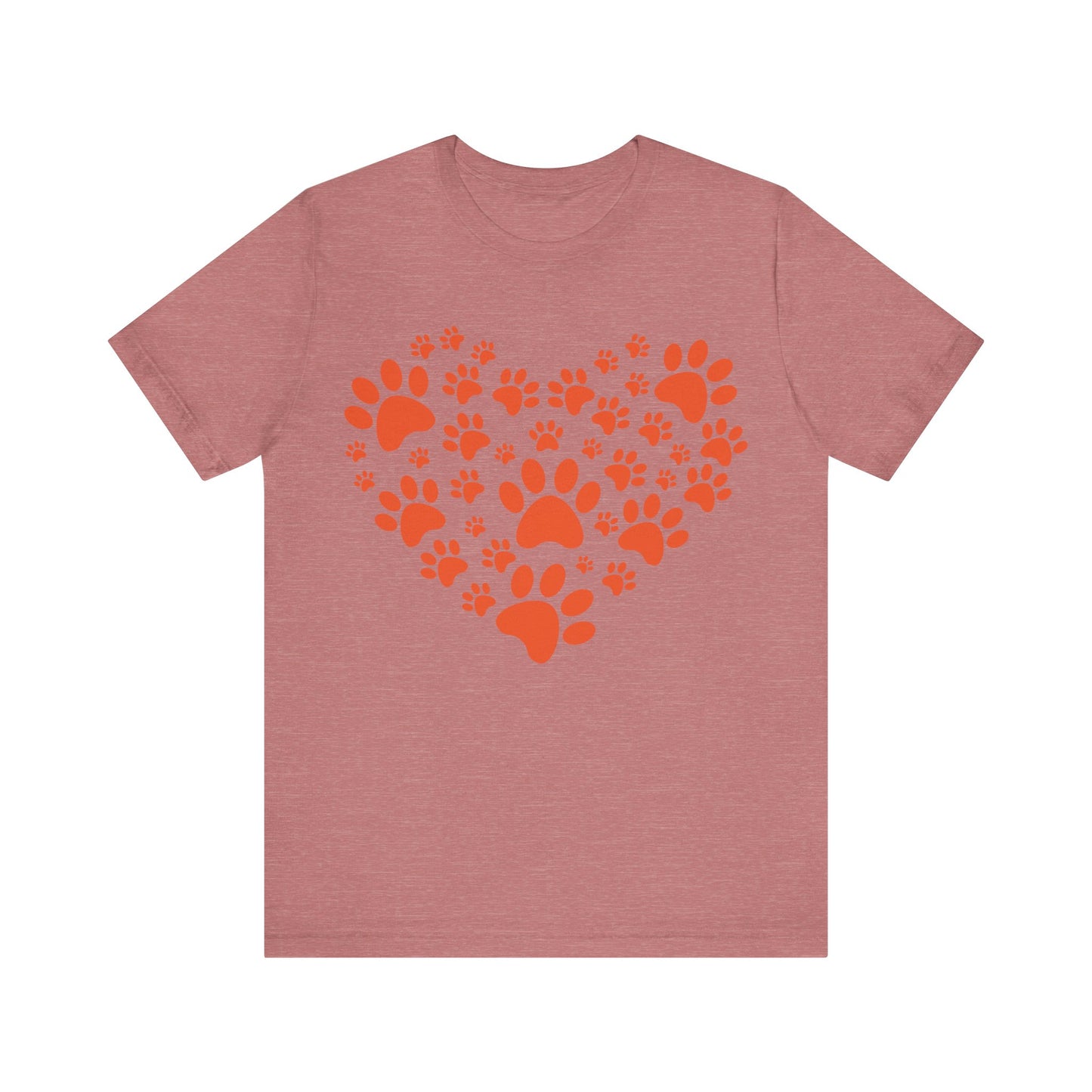 Paw Print Heart T-Shirt