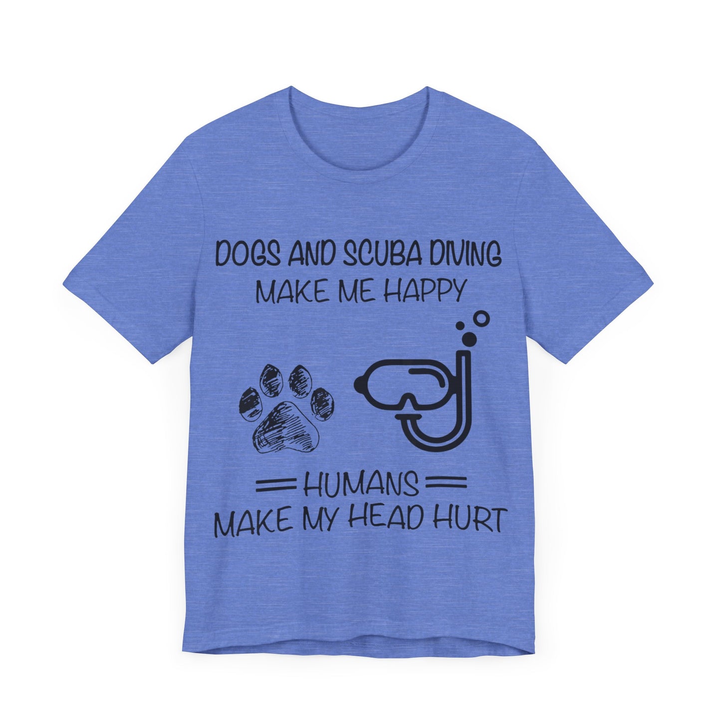Dogs and Scuba Diving T-Shirt