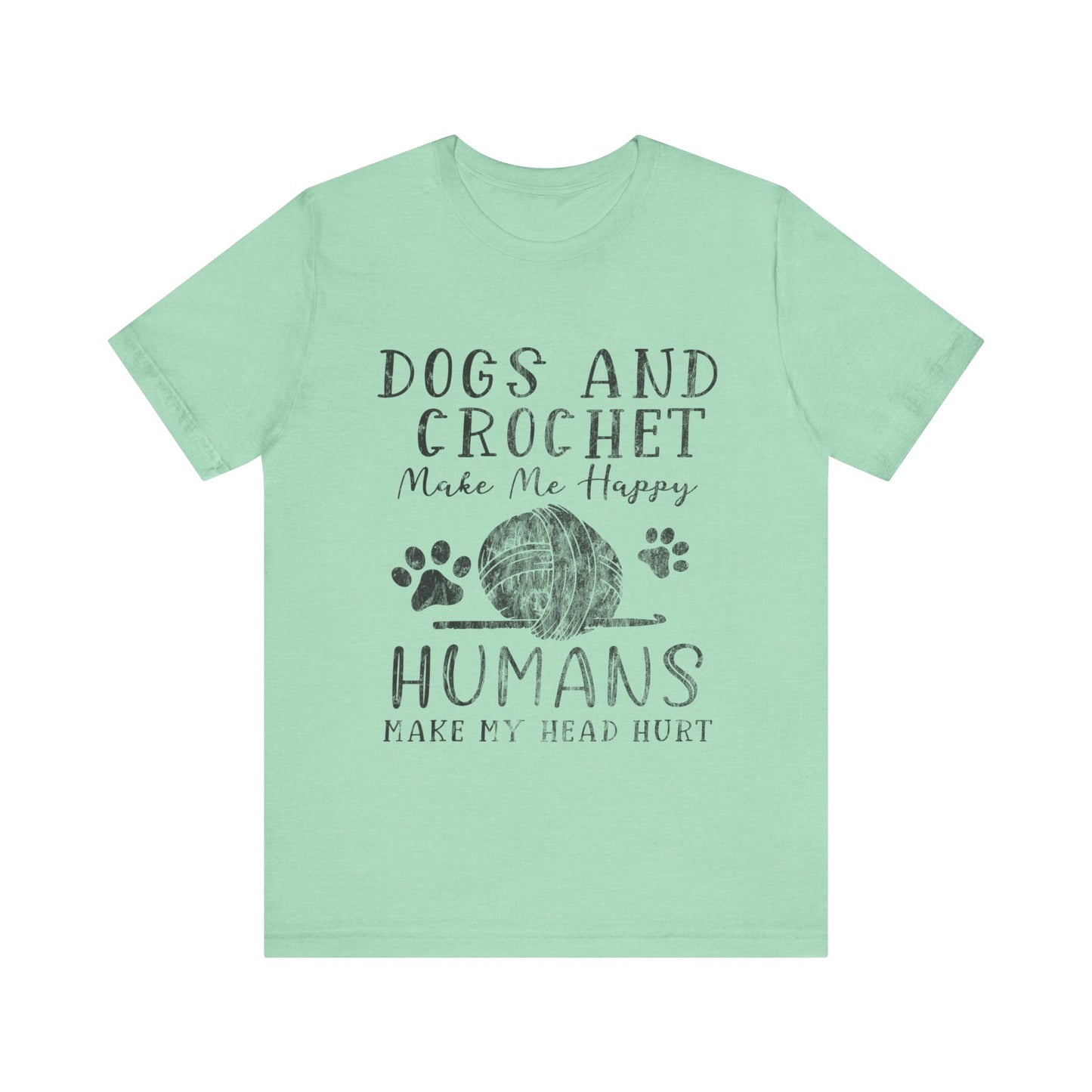 Dogs and Crochet T-Shirt
