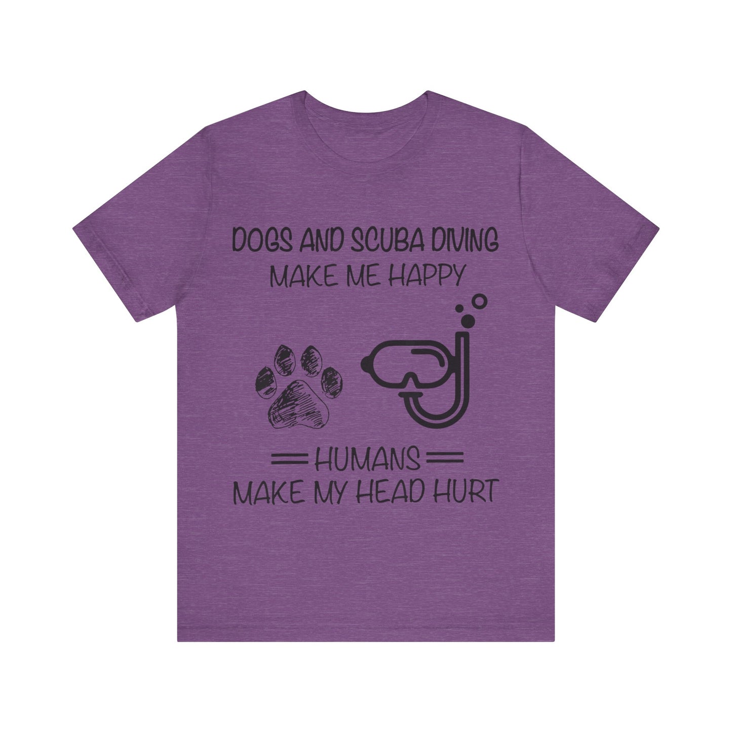 Dogs and Scuba Diving T-Shirt