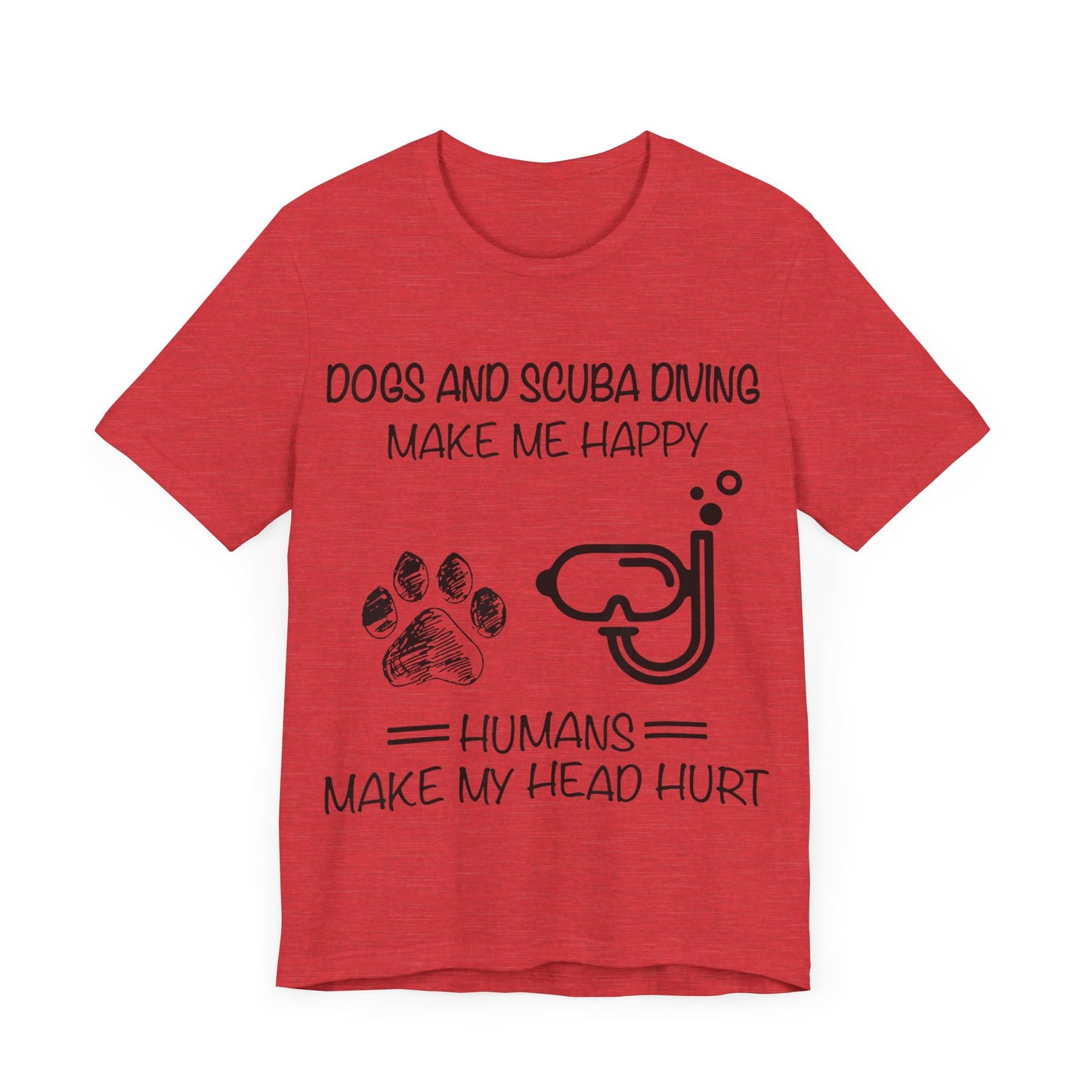 Dogs and Scuba Diving T-Shirt