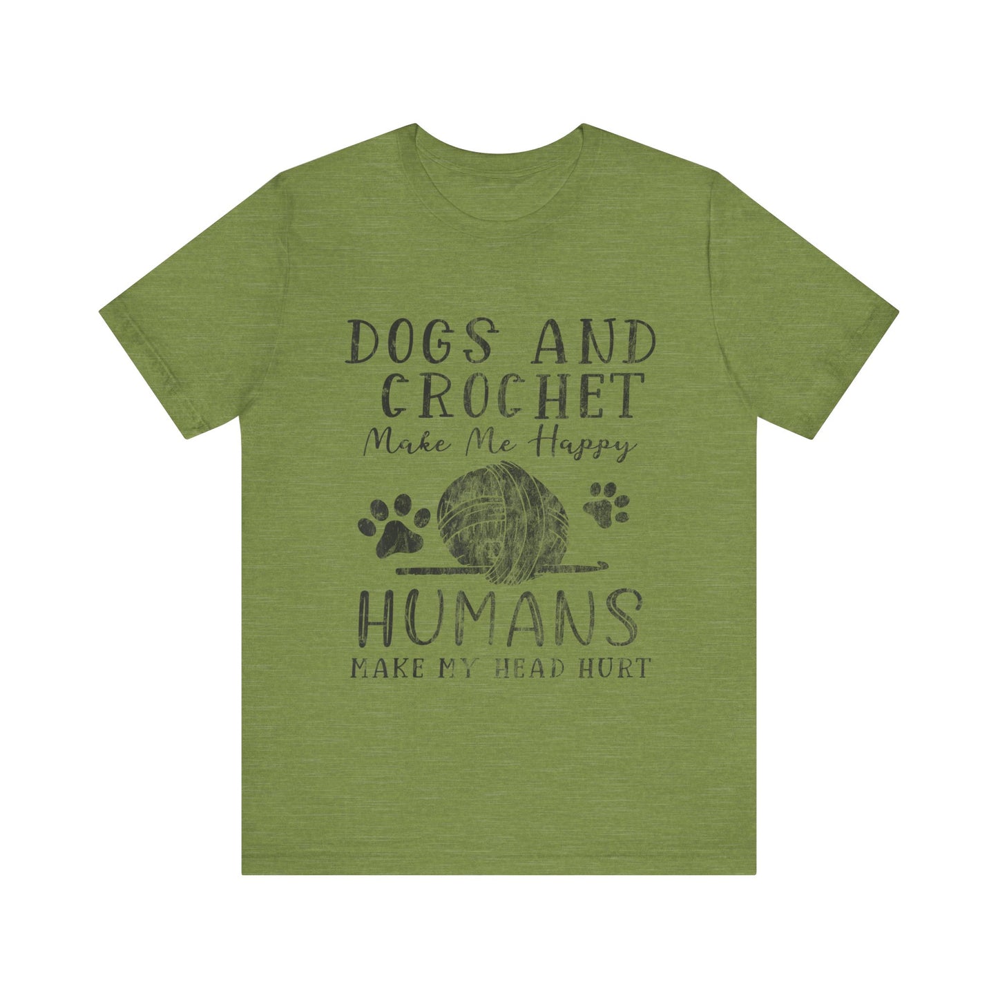 Dogs and Crochet T-Shirt