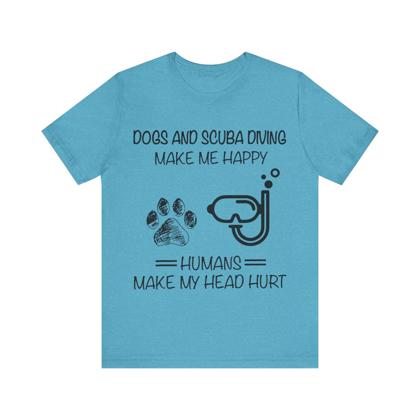 Dogs and Scuba Diving T-Shirt