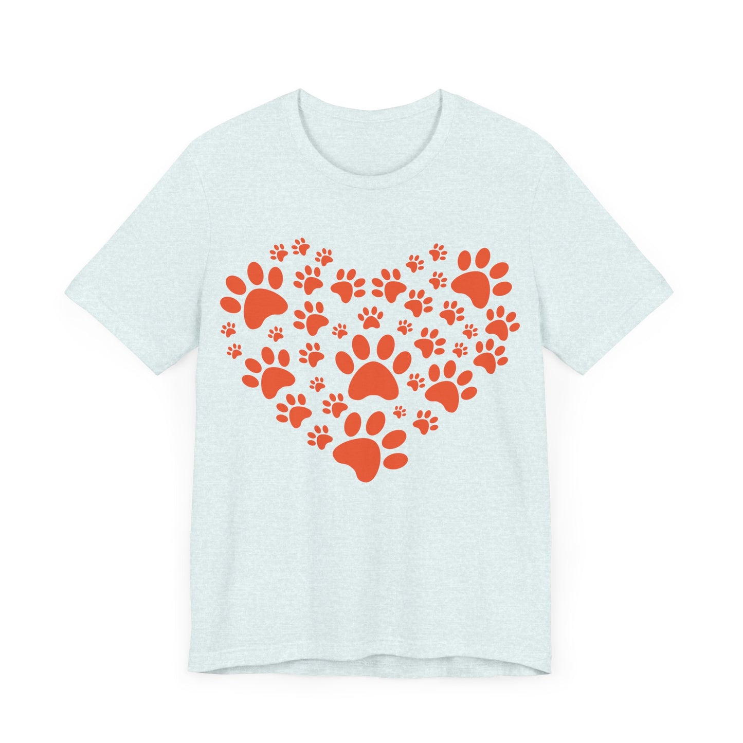 Paw Print Heart T-Shirt