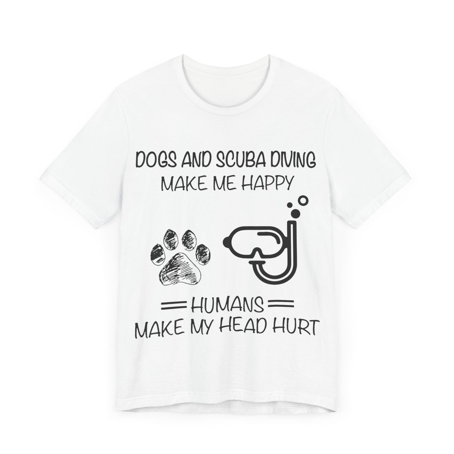 Dogs and Scuba Diving T-Shirt