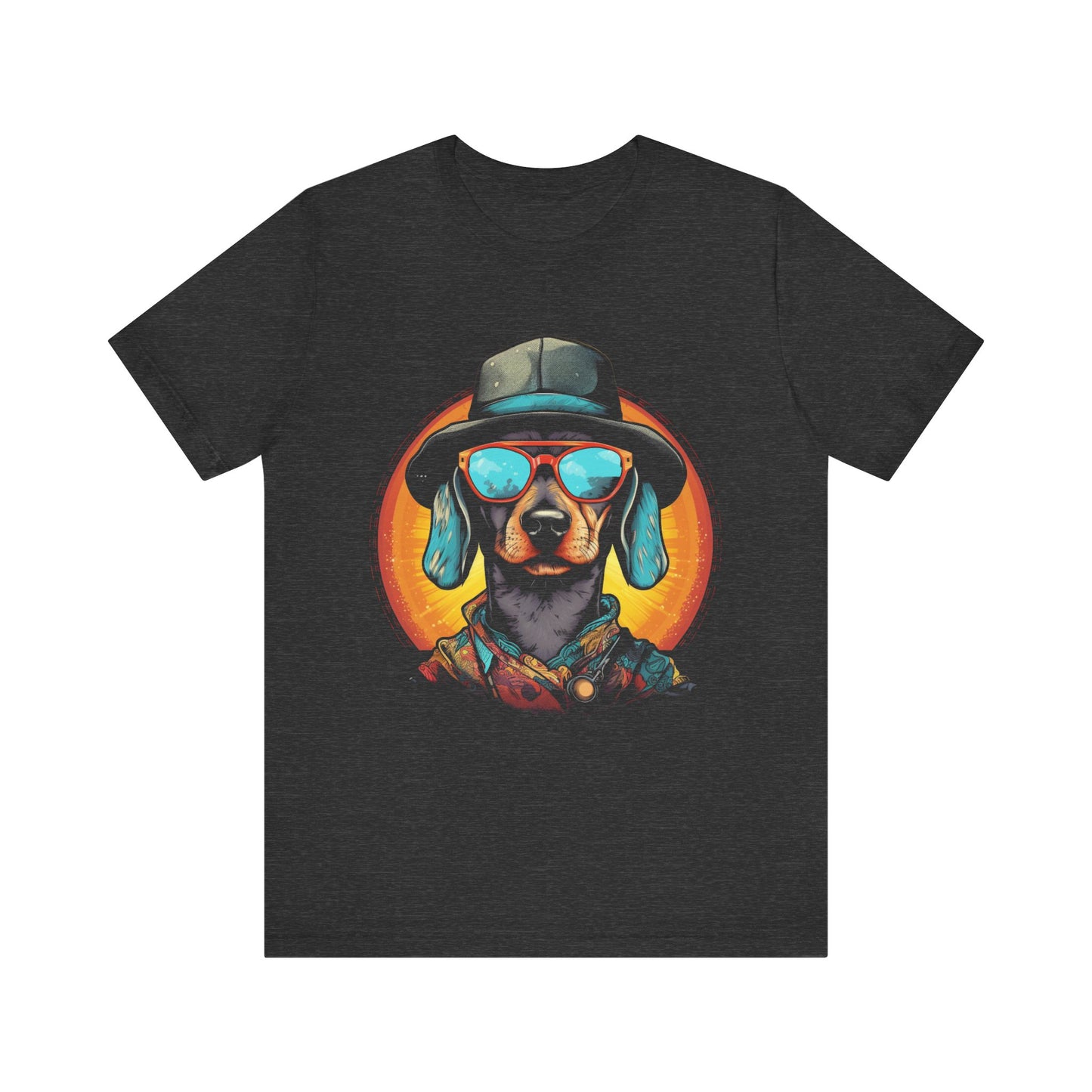 Gangster Hound Blue T-Shirt