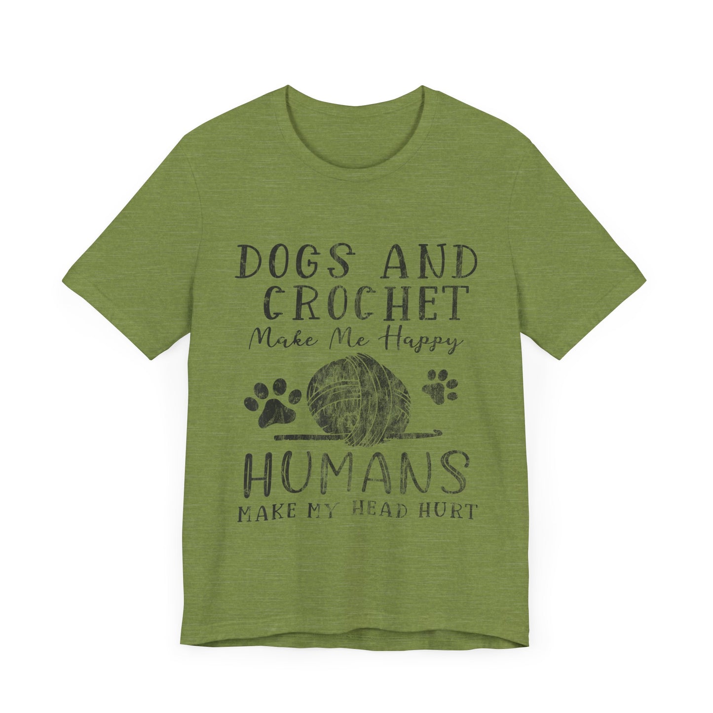 Dogs and Crochet T-Shirt
