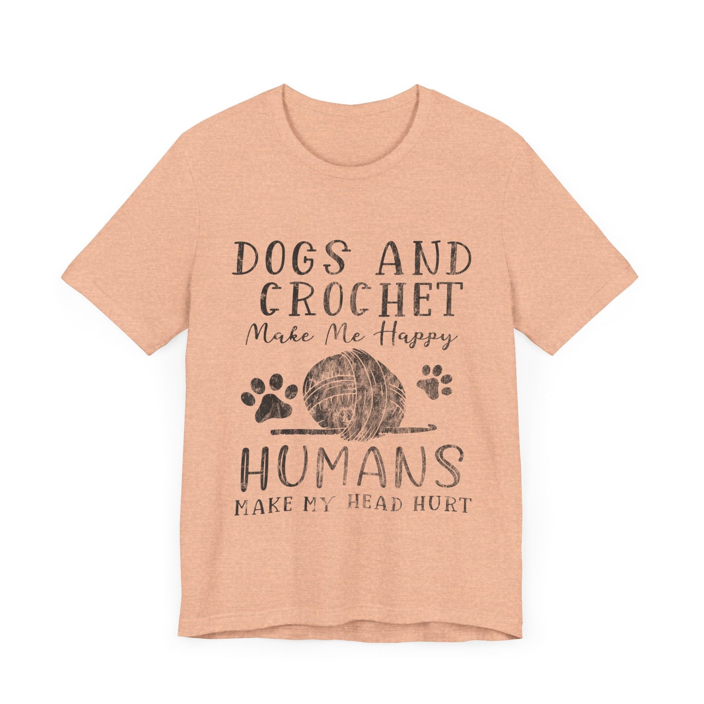 Dogs and Crochet T-Shirt