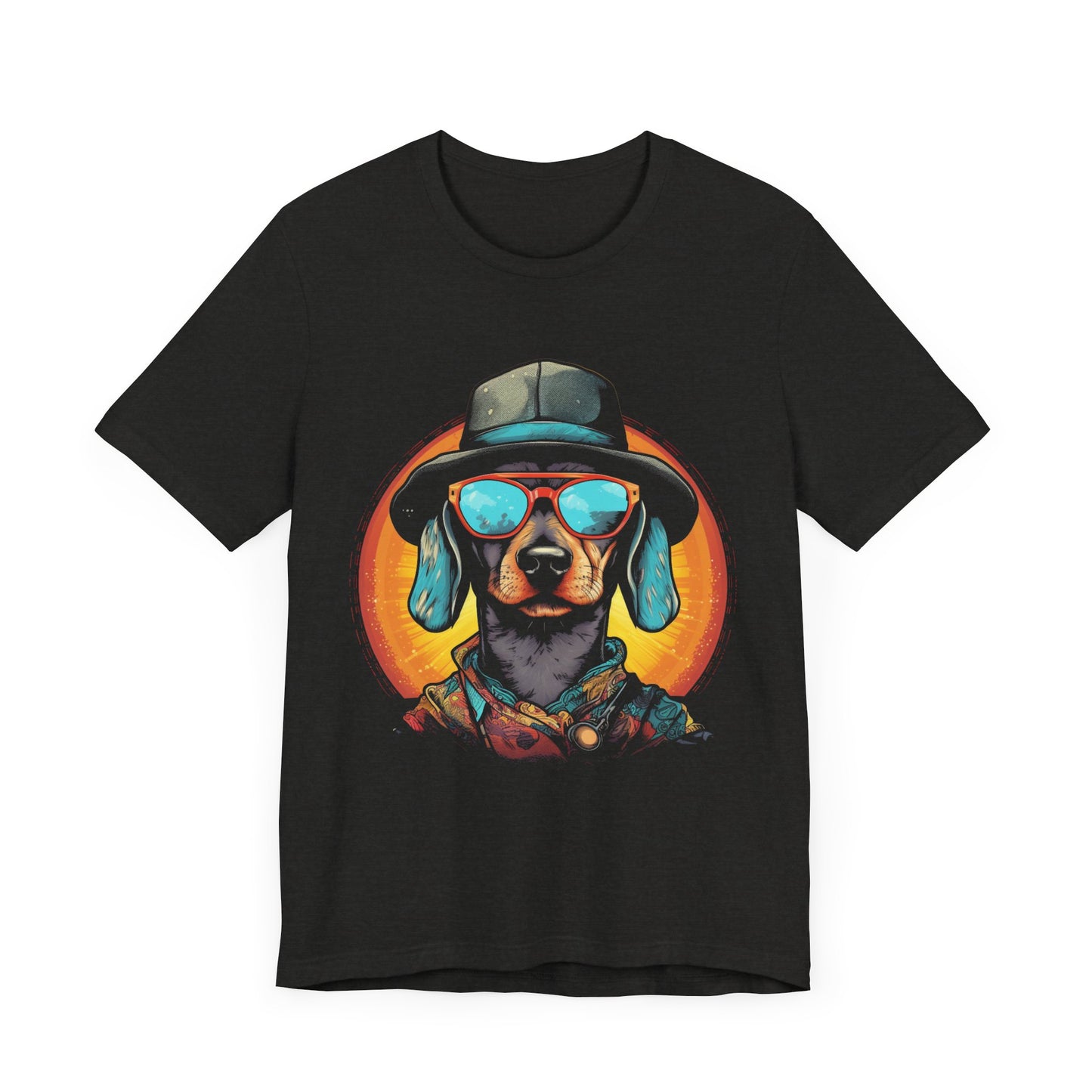 Gangster Hound Blue T-Shirt