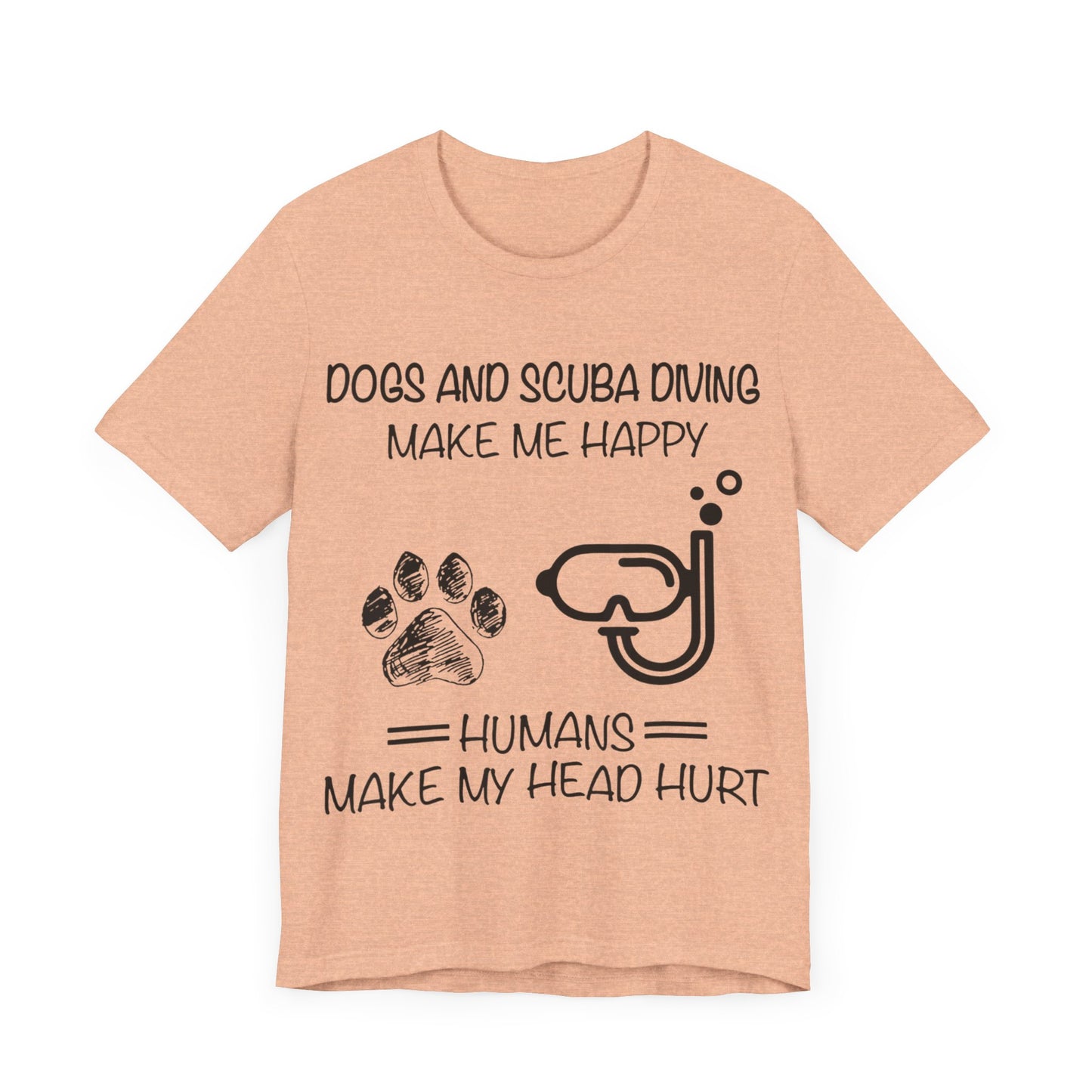 Dogs and Scuba Diving T-Shirt