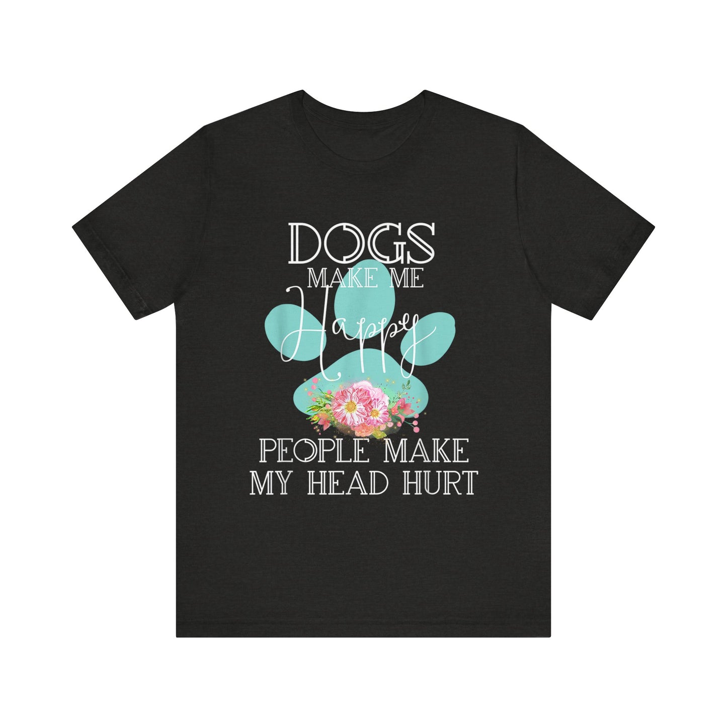 Dogs and Flowers T-Shirt