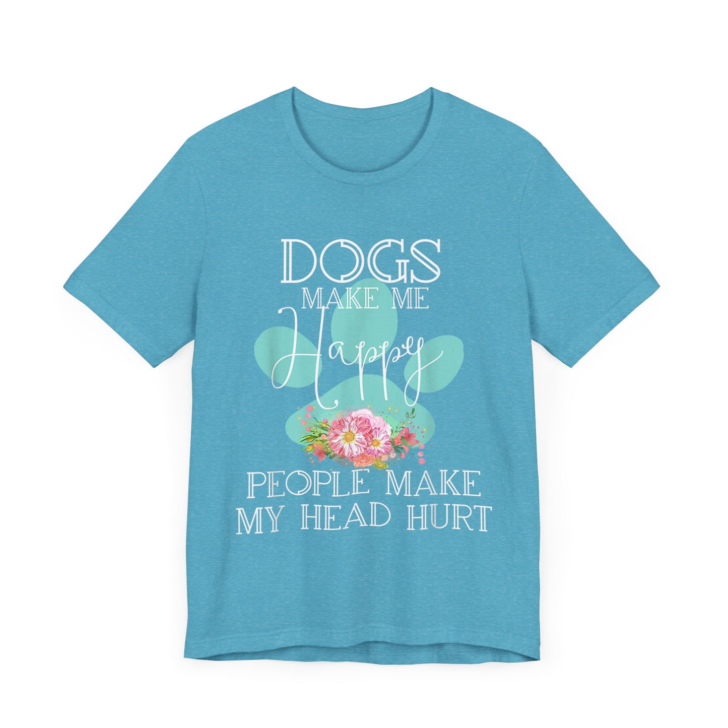 Dogs and Flowers T-Shirt