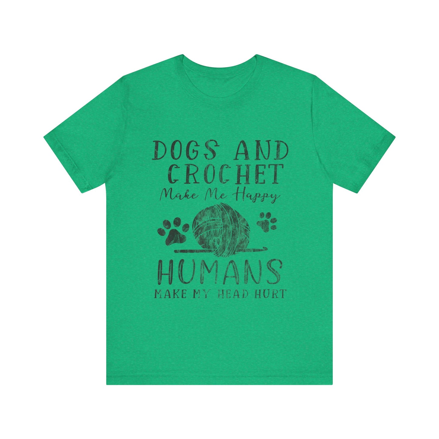 Dogs and Crochet T-Shirt