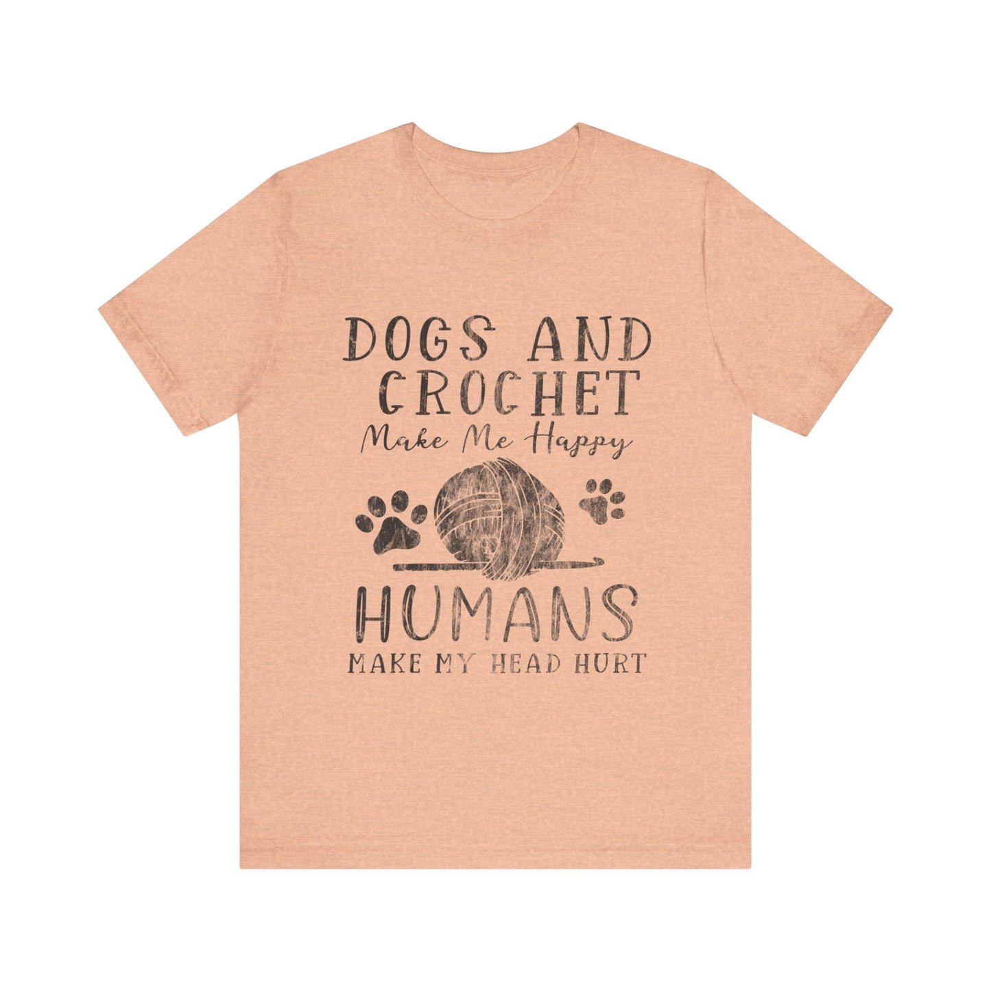 Dogs and Crochet T-Shirt