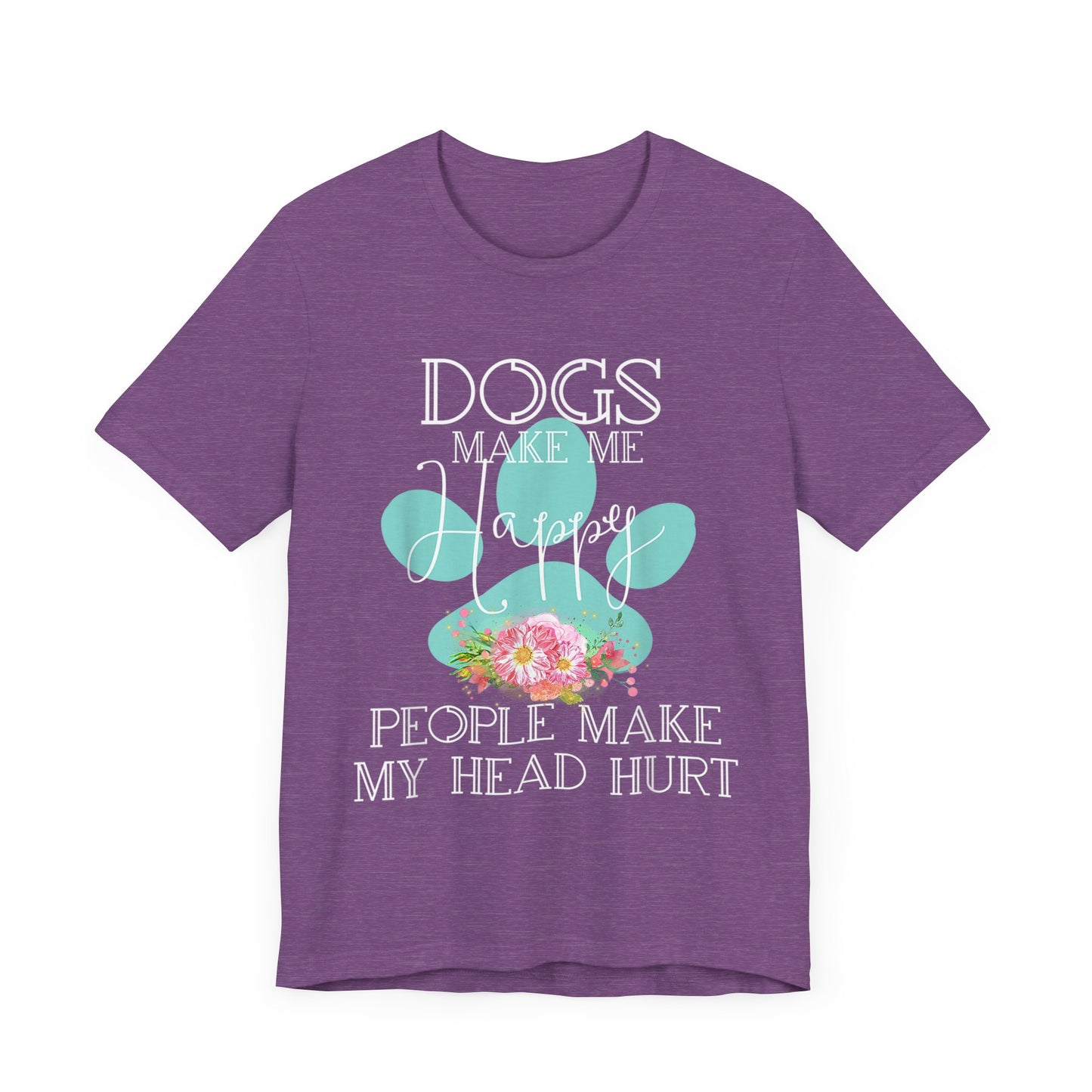 Dogs and Flowers T-Shirt