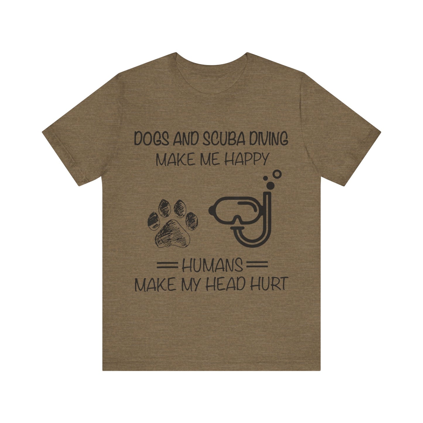 Dogs and Scuba Diving T-Shirt