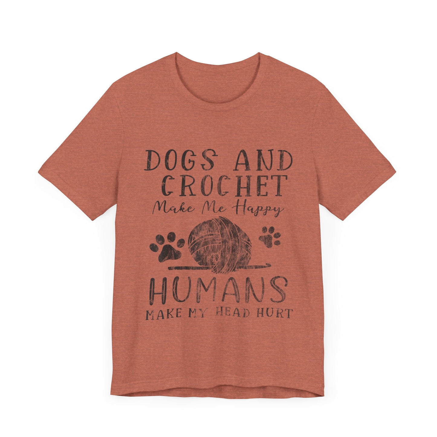 Dogs and Crochet T-Shirt