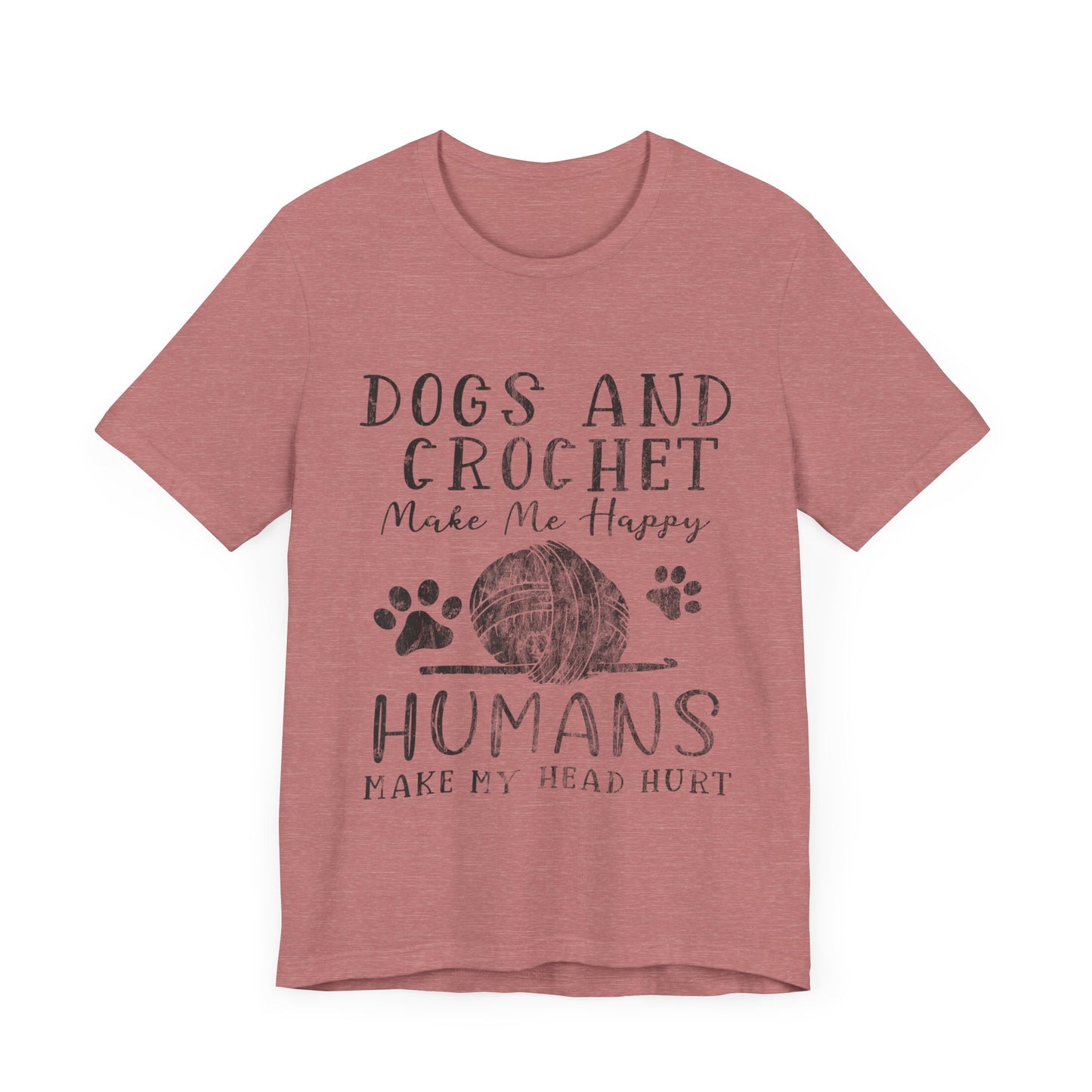Dogs and Crochet T-Shirt