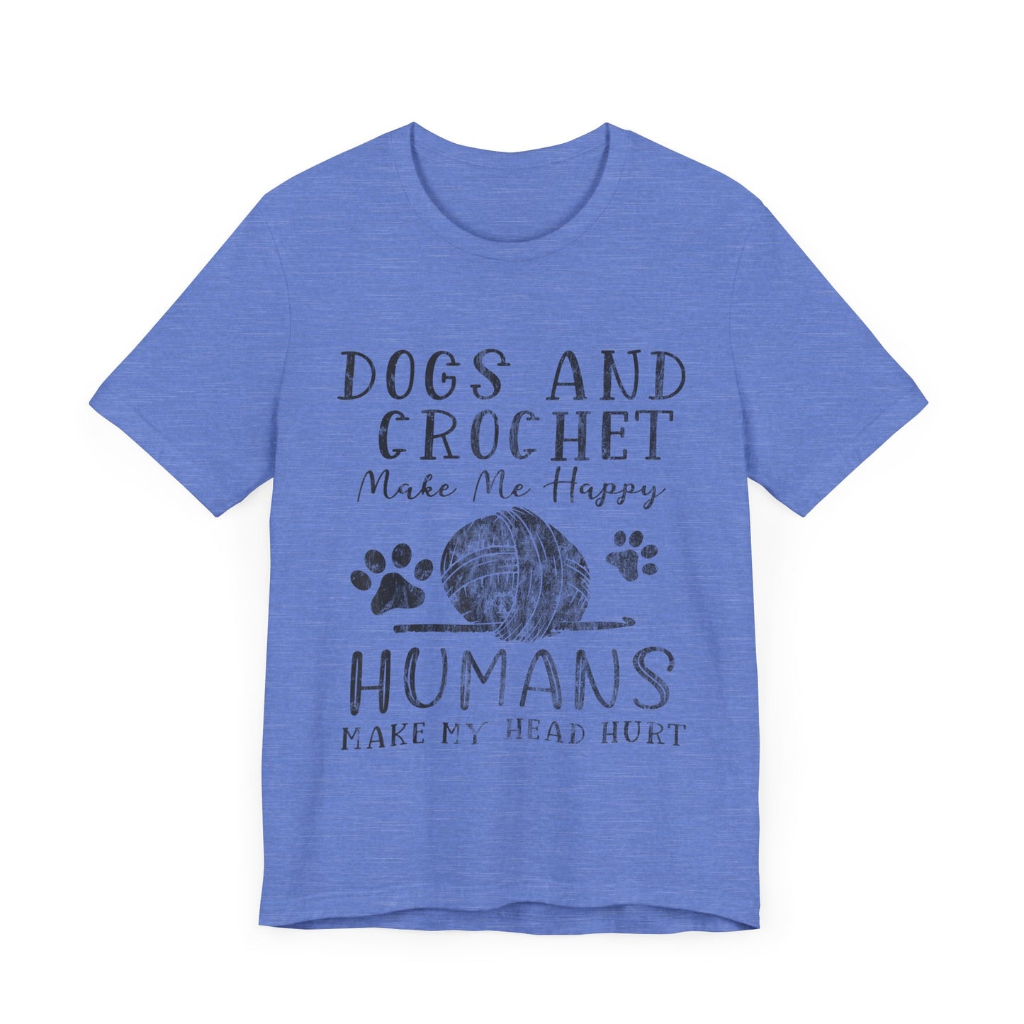 Dogs and Crochet T-Shirt