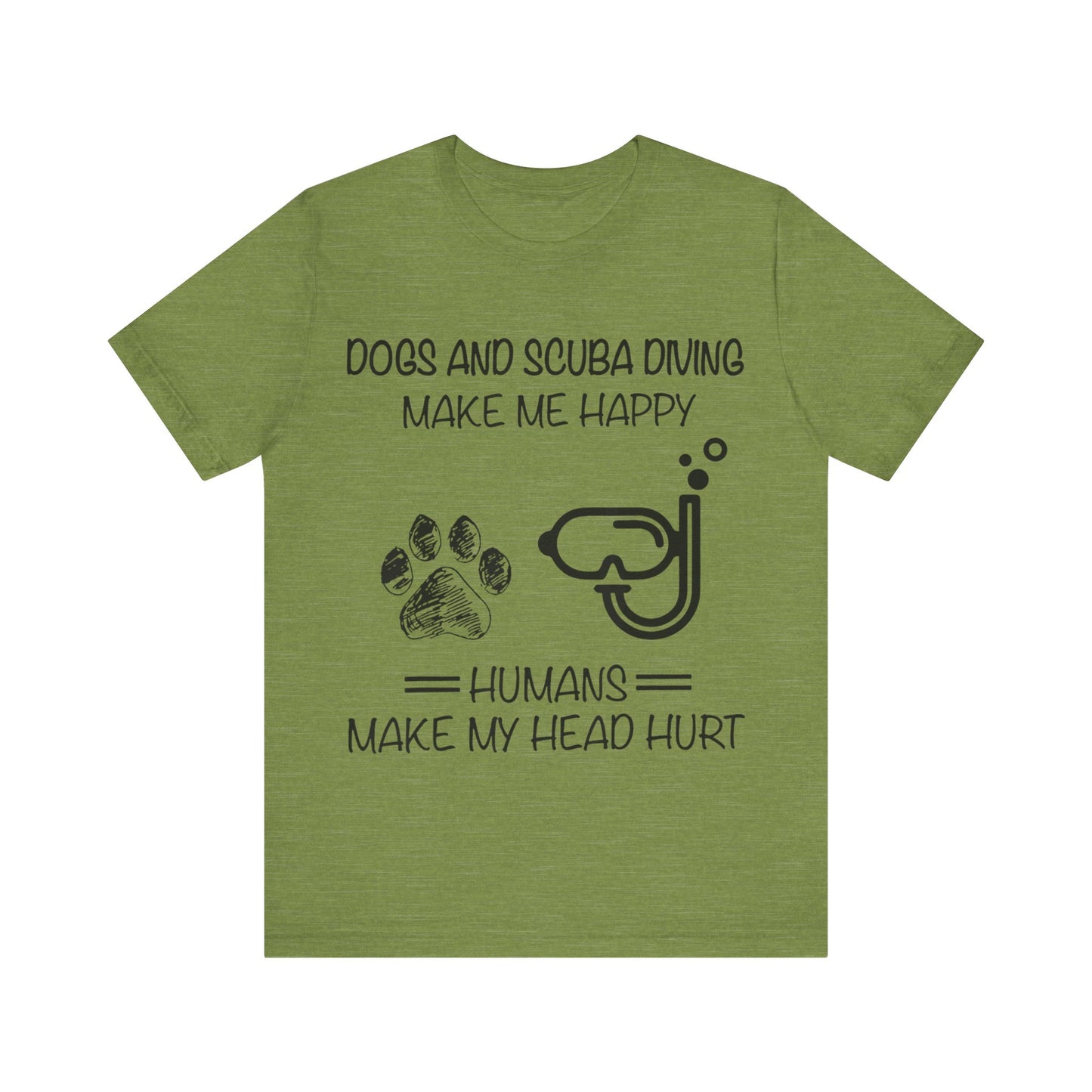 Dogs and Scuba Diving T-Shirt
